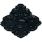 Ekena Millwork Piedmont Ceiling Medallion, Hand-Painted Night Shade, 37"W x 26"H x 1 3/8"P CM37X26PENSF - alternate 2
